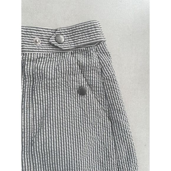 Rag & Bone Shorts Striped Seersucker Mid Rise - Picture 3 of 7